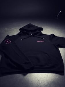 CV...☮ "Target Peace" Embroidered Terry Hoodie