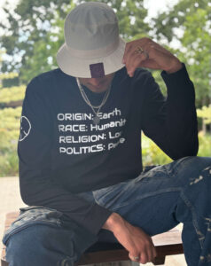 CV...☮ "Planet Data Log" Long Sleeve T-shirt