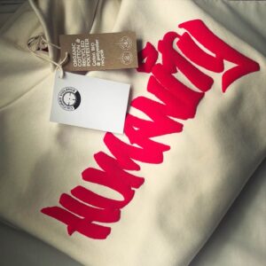 CV...☮ "Humanity 20.25" Oversized Box Luxe Hoodie