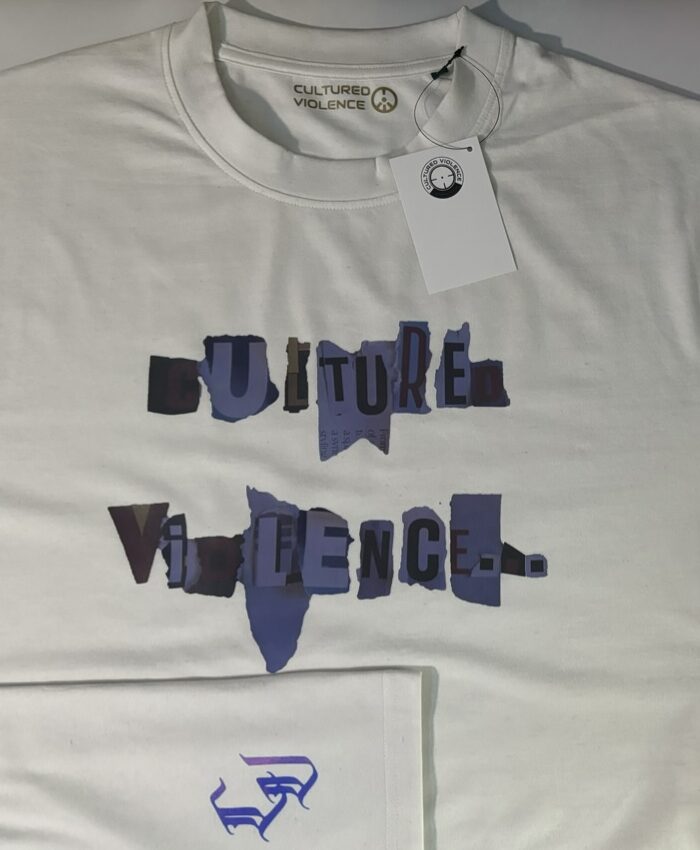 CV...☮ “Ransom Note” Oversized Box T-Shirt - Image 3