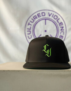 CV…☮ “Calligraffiti” 5 Panel Snap-back hat