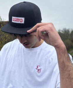 CV…☮ “Hattitude” 6 Panel Mesh Snap-back Hat