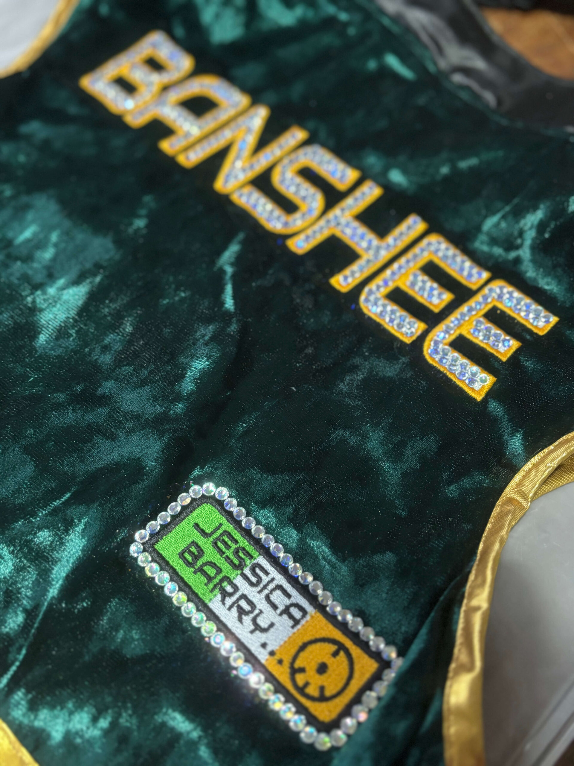 CV...☮ "Celtic Royalty" Showtime Bespoke Gladiator Shorts & Cropped Jacket - Image 3