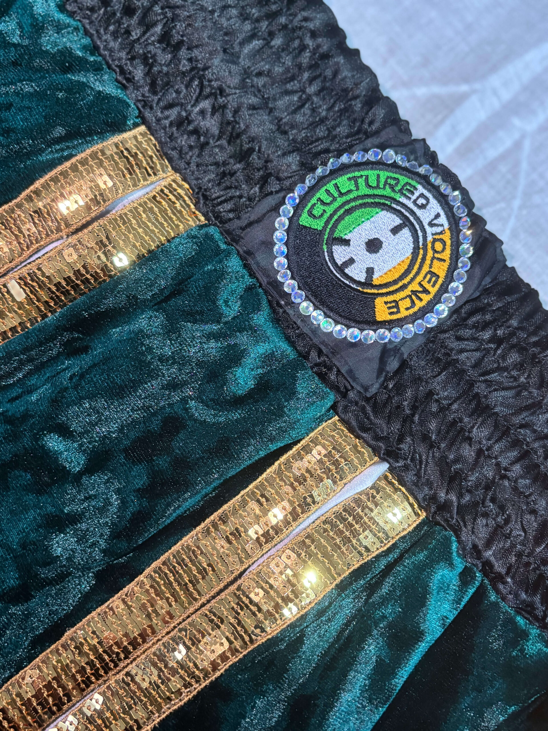 CV...☮ "Celtic Royalty" Showtime Bespoke Gladiator Shorts & Cropped Jacket - Image 5