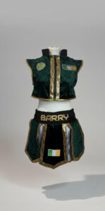 CV...☮ "Celtic Royalty" Showtime Bespoke Gladiator Shorts & Cropped Jacket